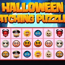 Halloween Matching Puzzles