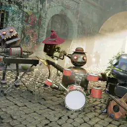 Robot Band - Find the Differences