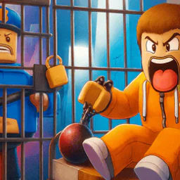 Obby Prison Barry Escape