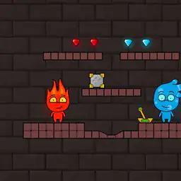 Firegirl & Waterboy Forest Temple