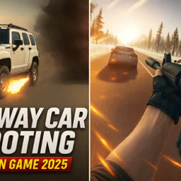 Highway Car Shooting 3D  Action Game 2025