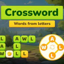 Crossword - Words from letters