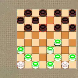 Pillar checkers, duel