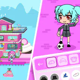 Toca pink Mods