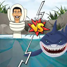 Hungry Shark Vs Skibidi 2.0