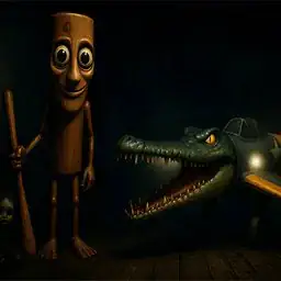 Bombardino Crocodilo Terror Jumpscare