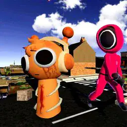 Squid Game Sprunki FNF Battle