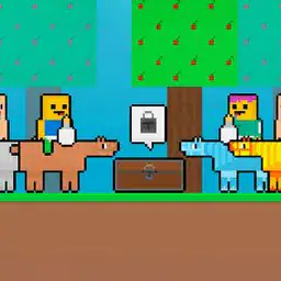 Baby Noob vs Baby Obby Horse