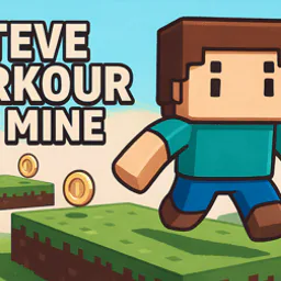Steve parkour in mine
