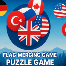 Flag Merging Game - Puzzle Game