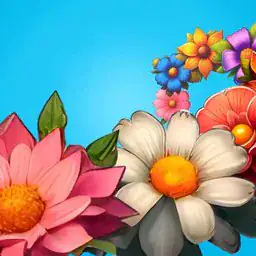 Flowers Merge 2048