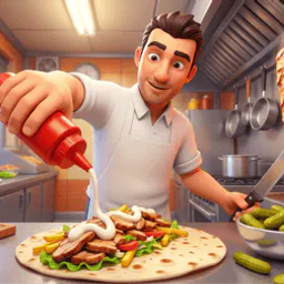 Cooking Shawarma Idle Game