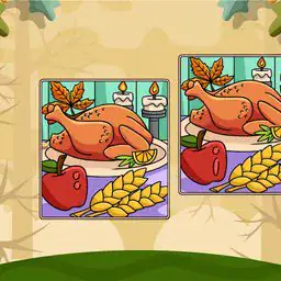 Thanksgiving Spot The Differences