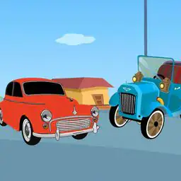 Old Timer Cars Coloring