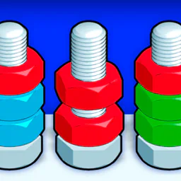 Nuts Puzzle: Sort By Color