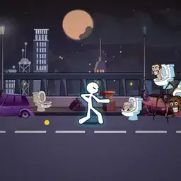 Stickman vs Skibidi Toilet
