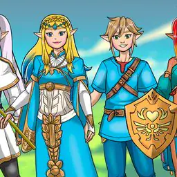 Kawaii Elf Dress Up Game