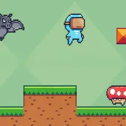 Speedrun platformer