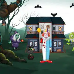 Halloween Clown Dressup