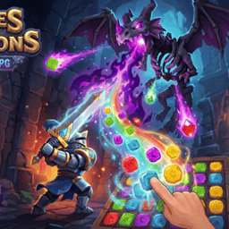 Heroes of the Dungeons: Match-3 RPG