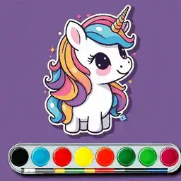 Unicorn Coloring Challenge