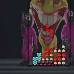 Squid Game X Sprunki Tetris