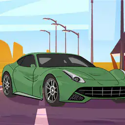 Super Cars Hidden Letters