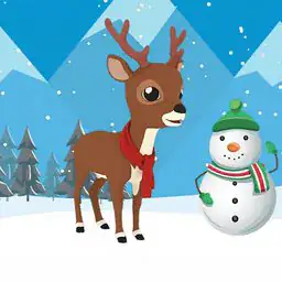 Christmas Deer Jigsaw
