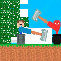 Stickman vs Noob Hammer