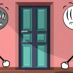 Stick Doors and Island