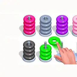 Color Hoop Stack - Sort Puzzle