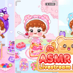 ASMR Girl: Livestream Mukbang
