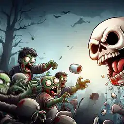 Skull vs Zombies