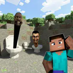 Skibidi Toilet Minecraft find cheese