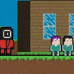 Squid Escape But Blockworld
