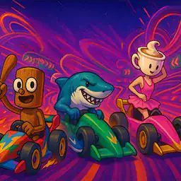Brainrot Tung Tung Racing