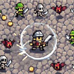 Pixel hero survivor