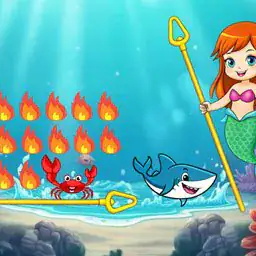 Princess vs Shark