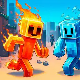 Fire and Water Stickman