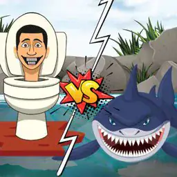 Hungry Shark vs. Skibidi