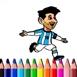 BTS Messi Coloring Book