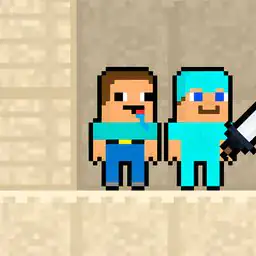 Noob vs Pro Sand island