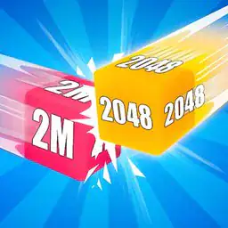 Merge cubes 2048 3D