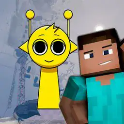 Only Up at Minecraft & Sprunki