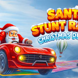 Santa Stunt Racer Christmas Delivery