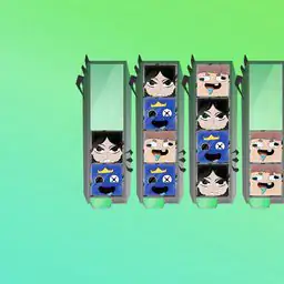 Nubiki: the puzzle of the head