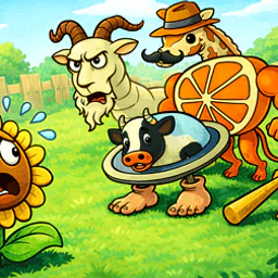  Plants vs Brainrots 2D