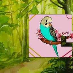 Cute Budgie Puzzle