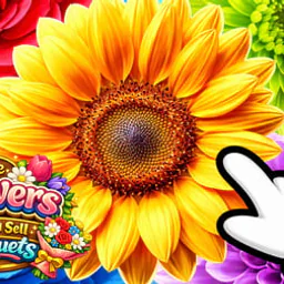 The Flowers Merge and Sell Bouquets