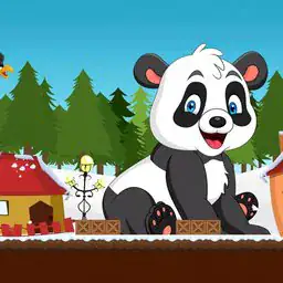 Christmas Panda Adventure
